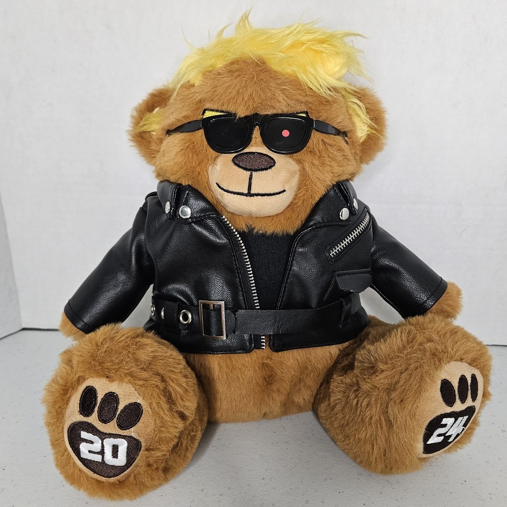 Trumpinator Donald Trump Terminator Teddy Bear Plush 2024 I'll Be Back 11" Toy